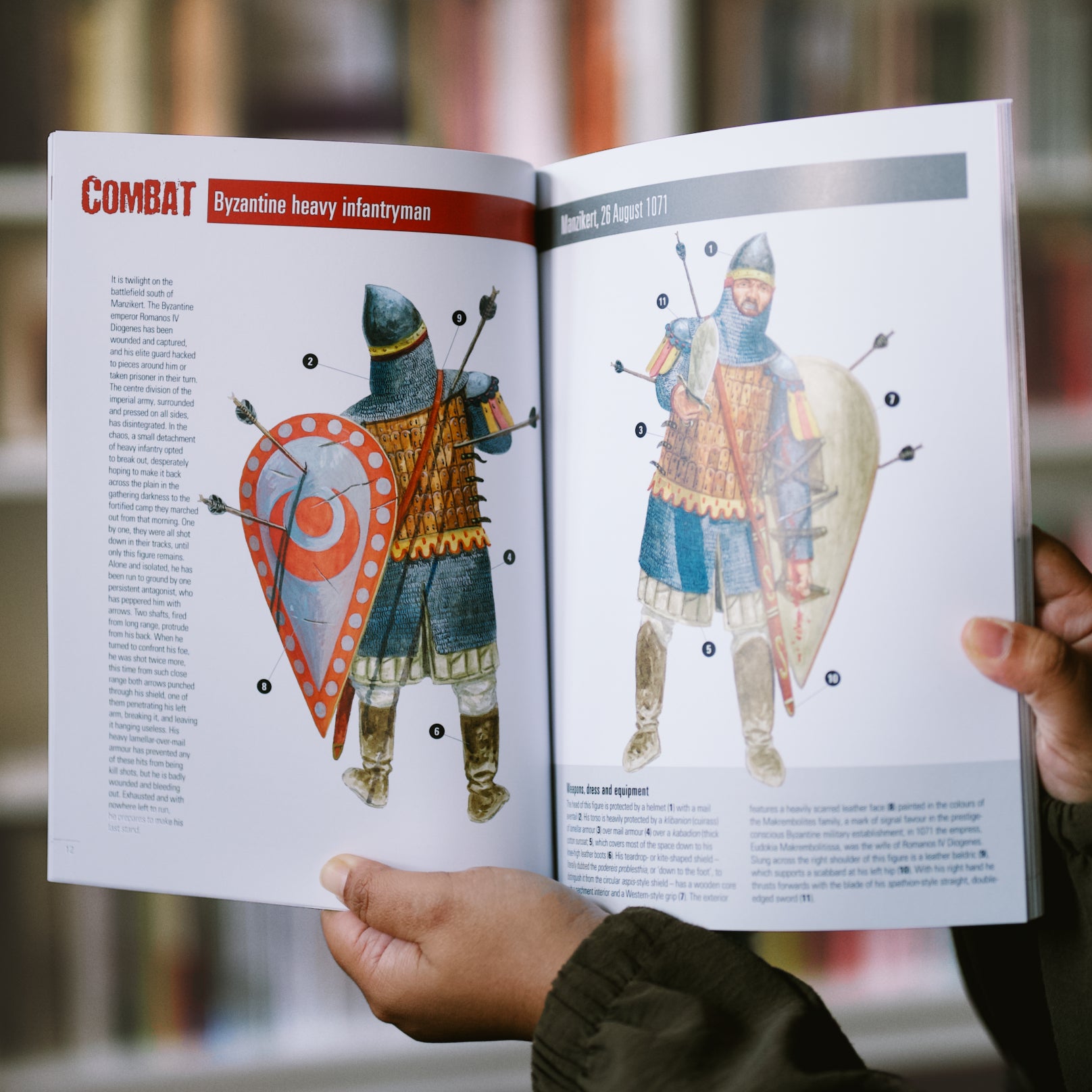 the fighting men's chronicle special TH… Byzantine Soldier vs Seljuk Warrior — Wardah Books
