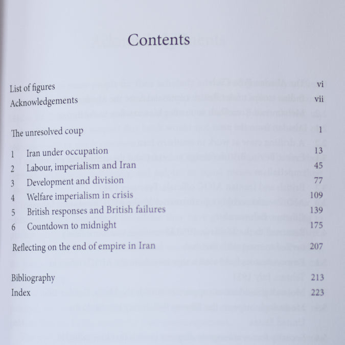 Oil, Nationalism and British Policy in Iran