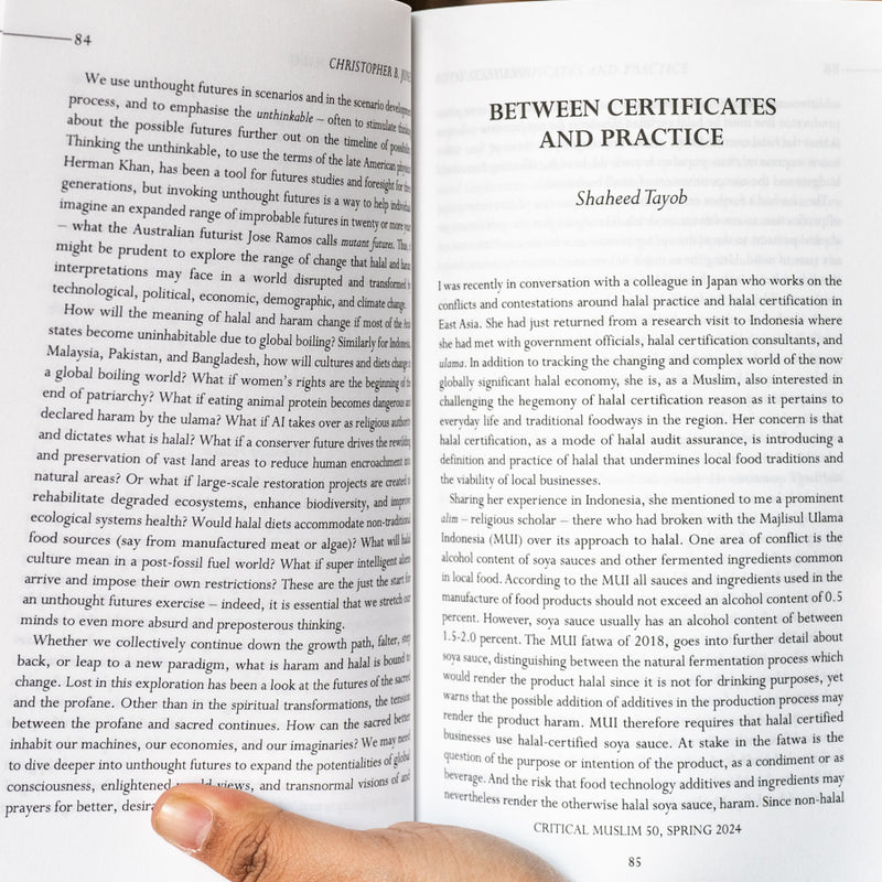 Critical Muslim 50: Halal