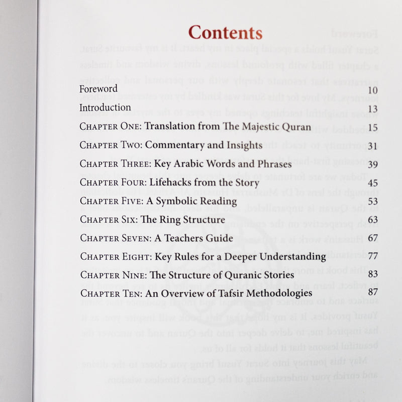 The Most Beautiful Story: A Commentary of Surat Yusuf