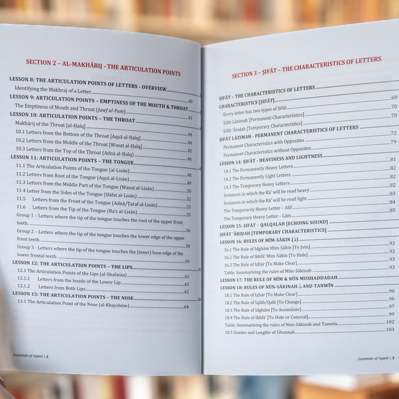 Essentials of Tajwid