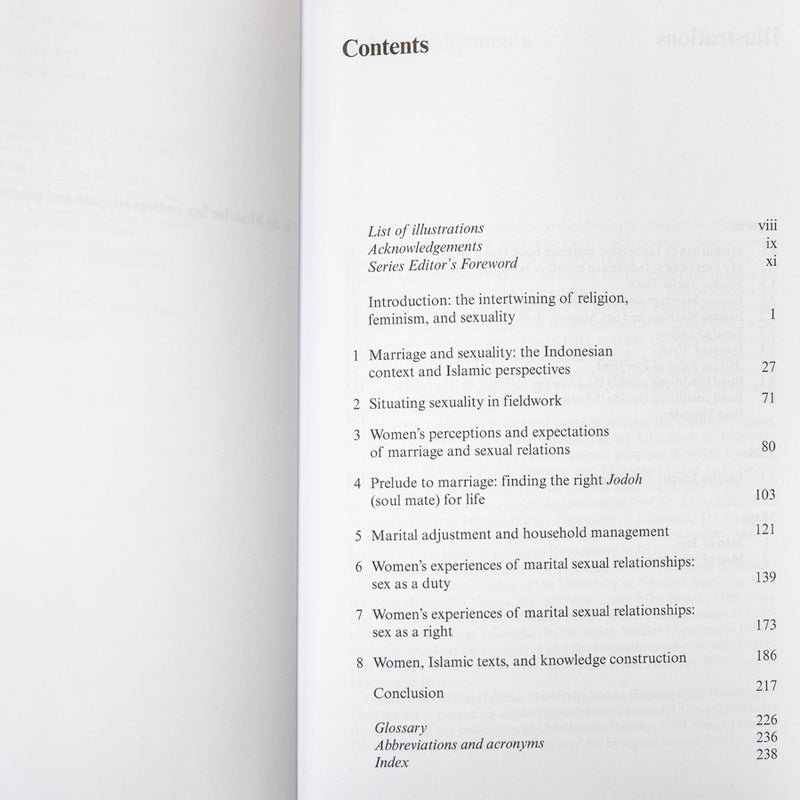 Islam, Women's Sexuality and Patriarchy in Indonesia