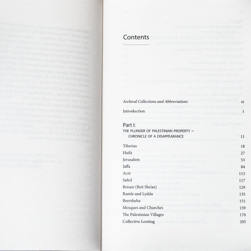 Loot: How Israel Stole Palestinian Property