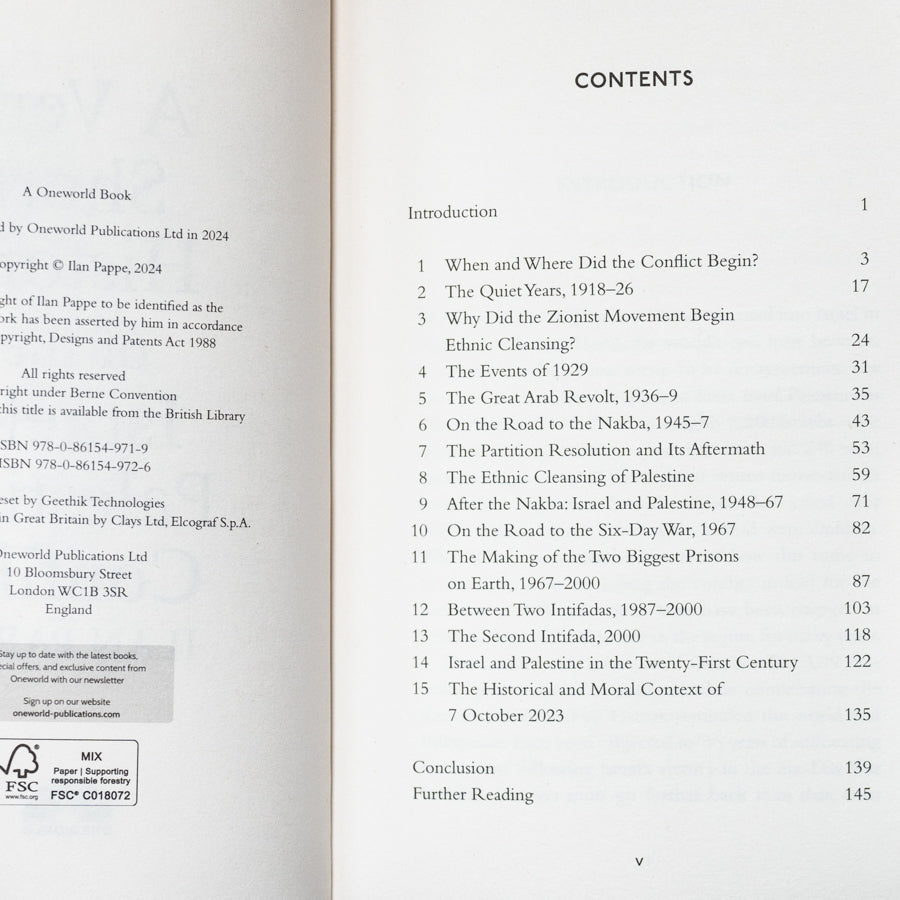 A Very Short History of the Israel–Palestine Conflict — Wardah Books