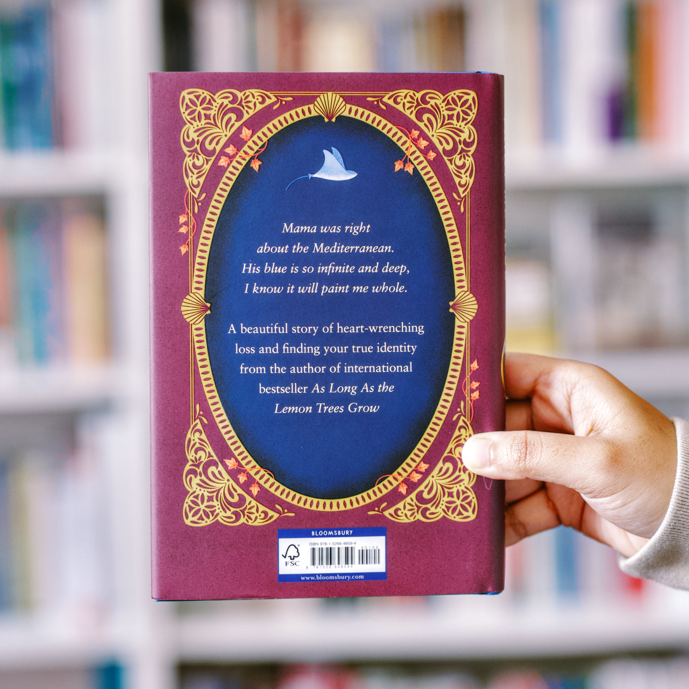 The Ocean Would Paint Me Blue HB — Wardah Books