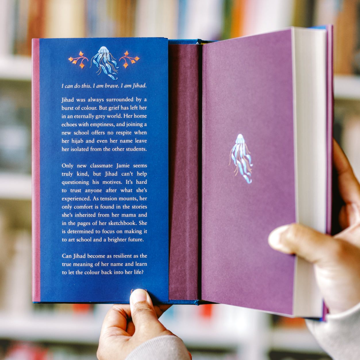 The Ocean Would Paint Me Blue HB — Wardah Books