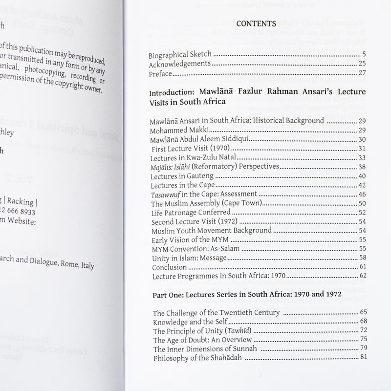 Moral and Spiritual Transformation in Islam Vol. 2