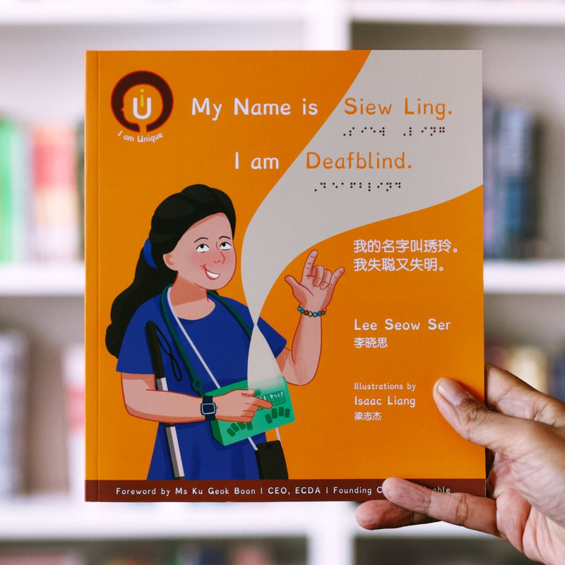 My Name is Siew Ling. I am Deafblind.