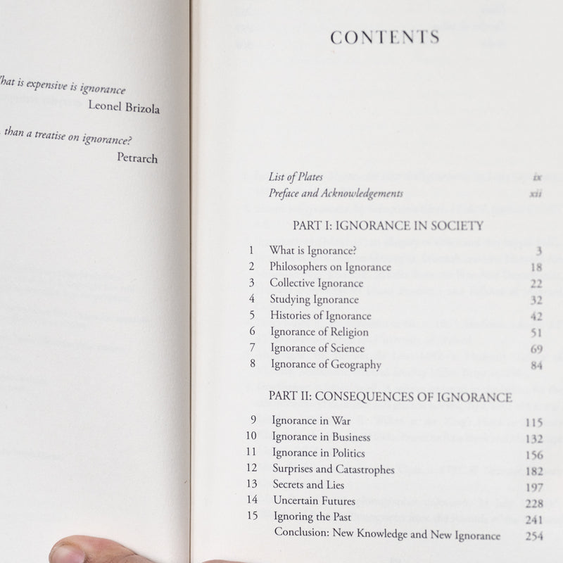 Ignorance: A Global History