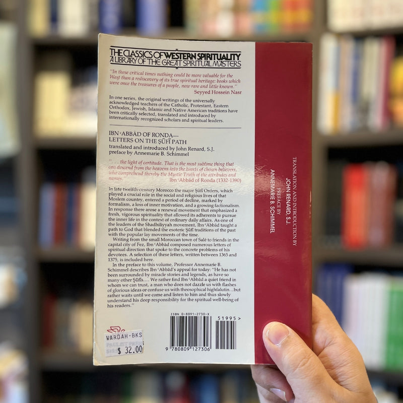 Ibn 'Abbad of Ronda: Letters on the Sufi Path