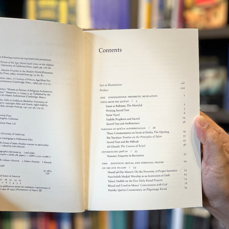 Windows on the House of Islam: Muslim Sources on Spirituality and Religious Life