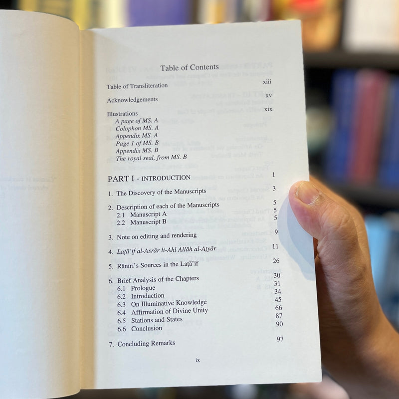 Lata'if al-Asrar li-Ahl Allah al-Atyar of Nur al-Din al-Raniri