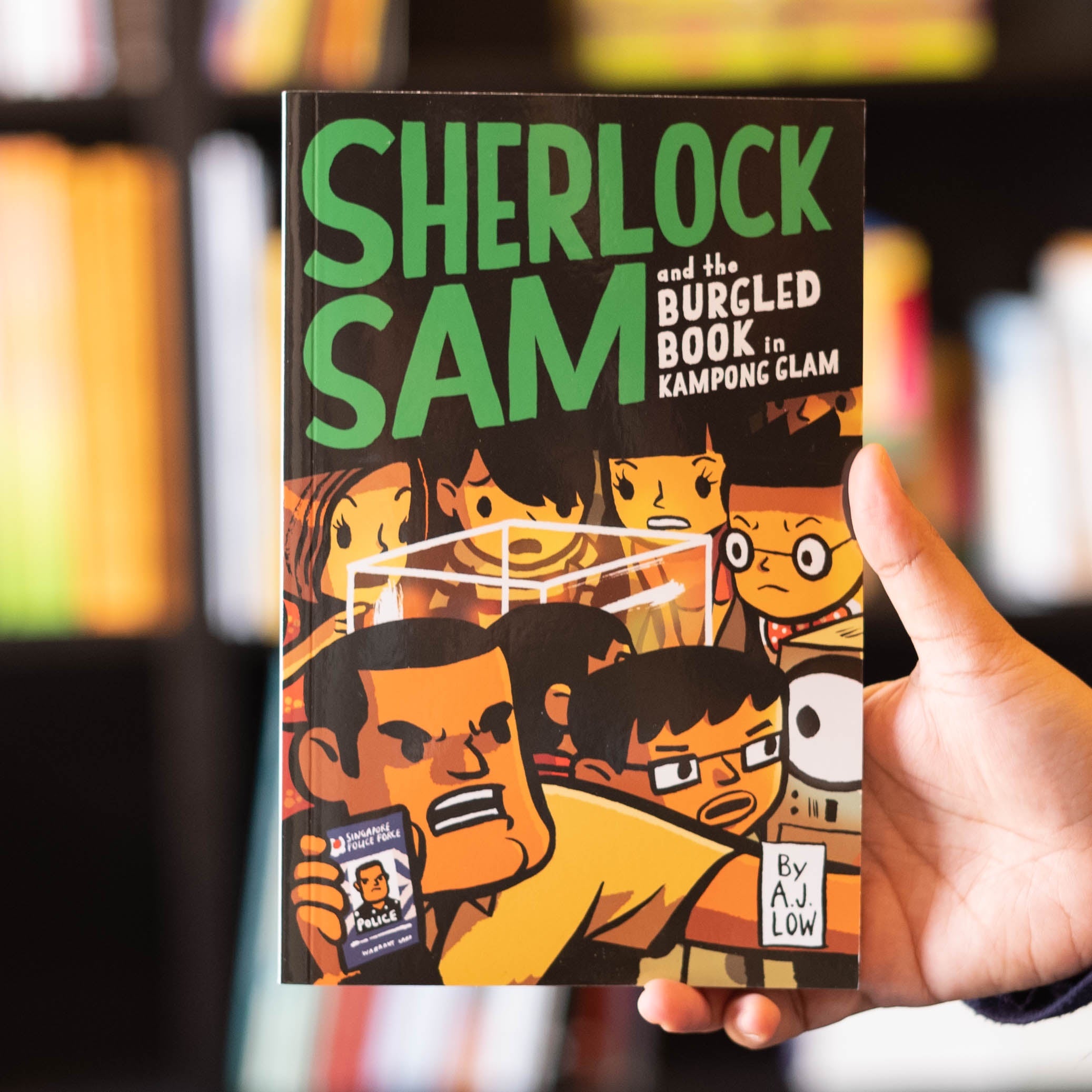 Sherlock Sam and the Burgled Book in Kampong Glam — Wardah Books