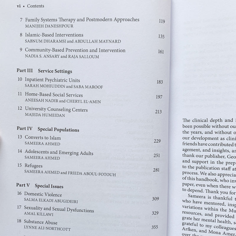 Counseling Muslims: Handbook of Mental Health Issues and Interventions