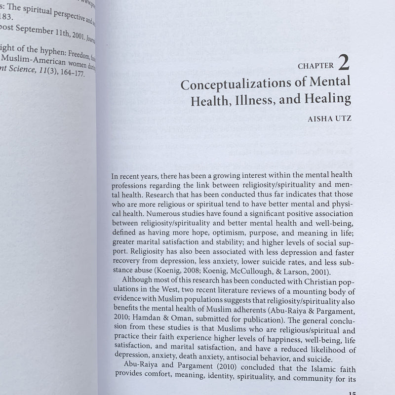 Counseling Muslims: Handbook of Mental Health Issues and Interventions