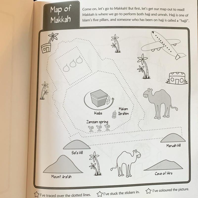 Makkah and Madinah Activity Book