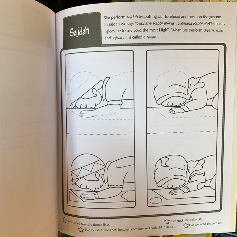 All About Prayer (Salah) Activity Book