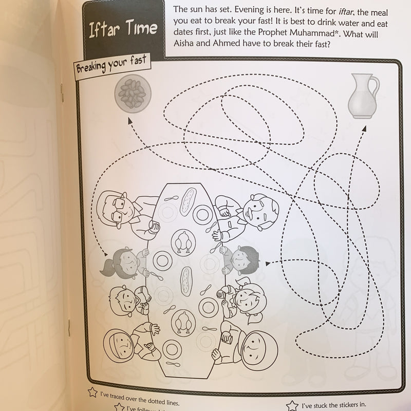 Ramadan and Fasting Activity Book