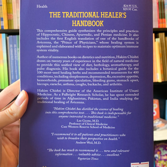 Traditional Healer's Handbook: Classic Guide to the Medicine of Avicenna