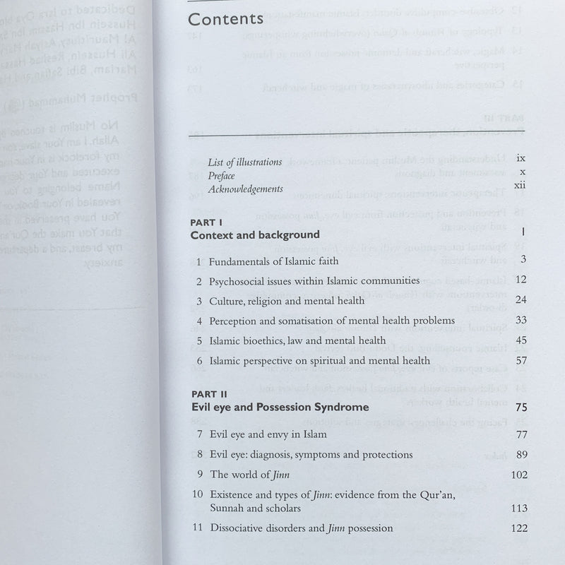 Evil Eye, Jinn Possession, and Mental Health Issues: An Islamic Perspective