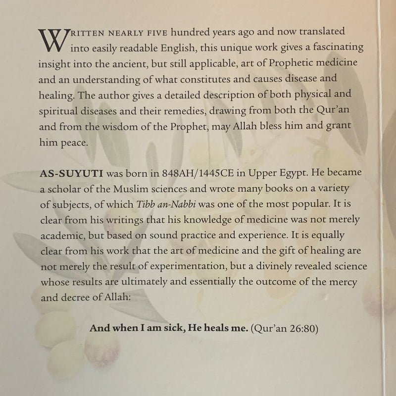 As-Suyuti’s Medicine of the Prophet