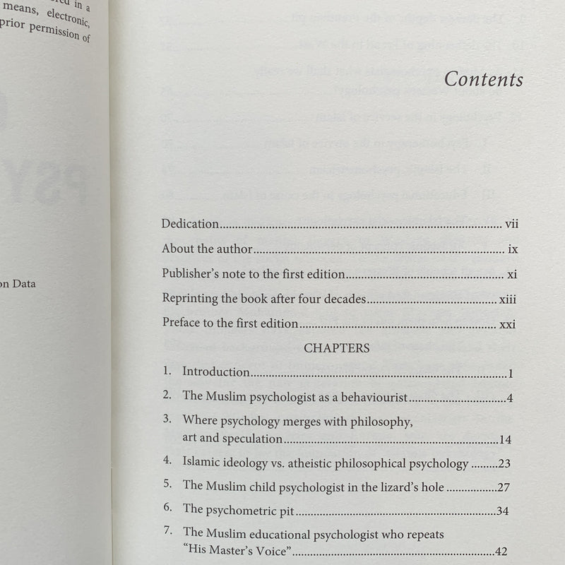 Dilemma of Muslim Psychologists