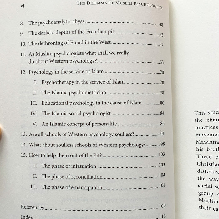 Dilemma of Muslim Psychologists