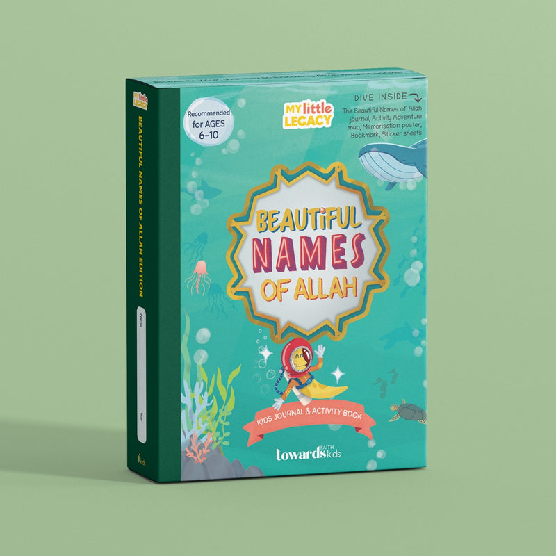 Beautiful Names of Allah: Kids Journal & Activity Book