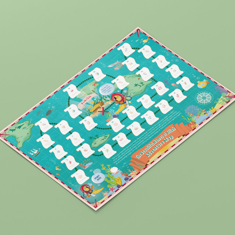 Beautiful Names of Allah: Kids Journal & Activity Book