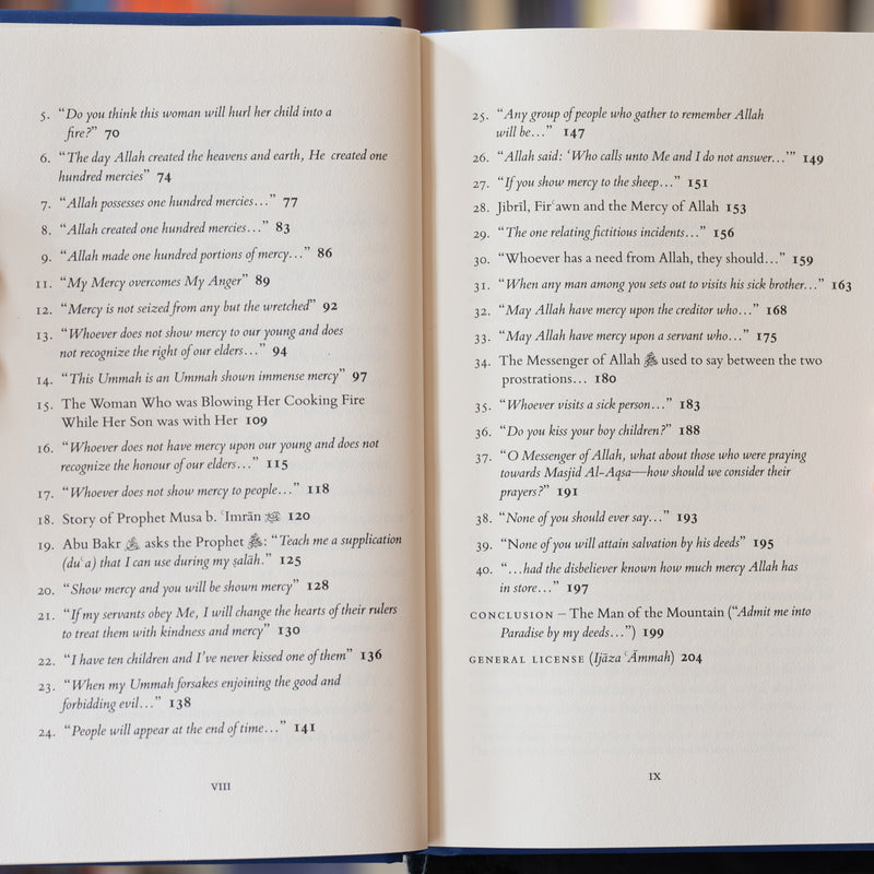 The Forty Hadith on Mercy and Those Who Show Mercy