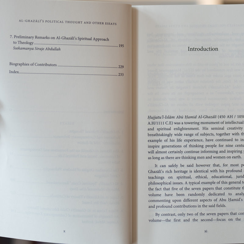 Al-Ghazali’s Political Thought and Other Essays on Hujjatul-Islam