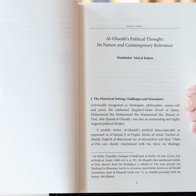 Al-Ghazali’s Political Thought and Other Essays on Hujjatul-Islam