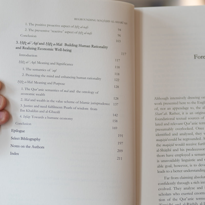 Regrounding Maqasid al-Shariah