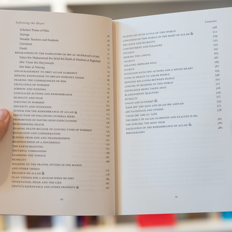 Softening of the Heart: Kitab az-Zuhd wa'r-Raqa'iq