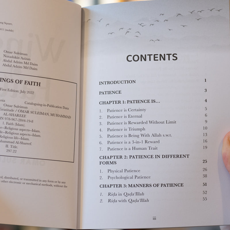 Wings of Faith: Patience and Gratitude PB