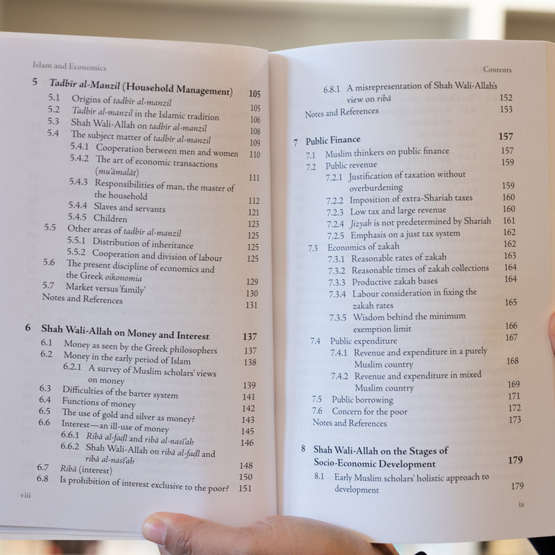 Islam & Economics: Shah Wali-Allah's Approach