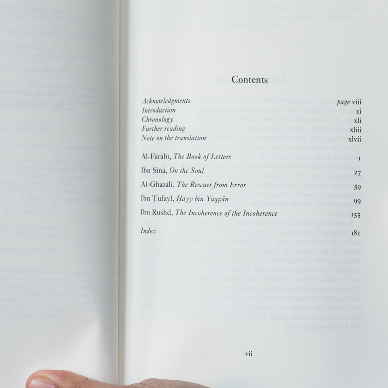 Medieval Islamic Philosophical Writings