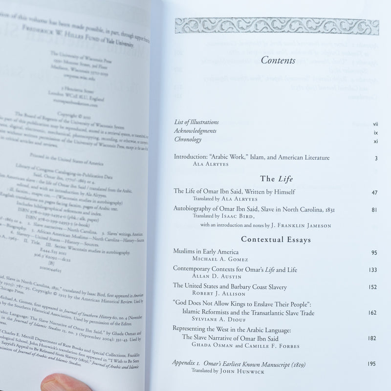 A Muslim American Slave: The Life of Omar Ibn Said