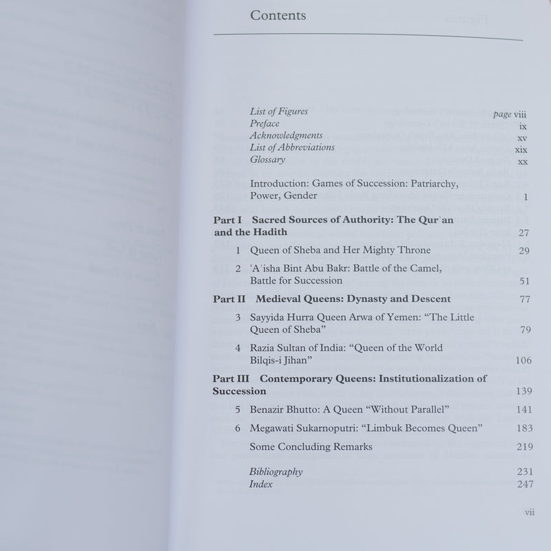 The Unforgettable Queens of Islam: Succession, Authority, Gender