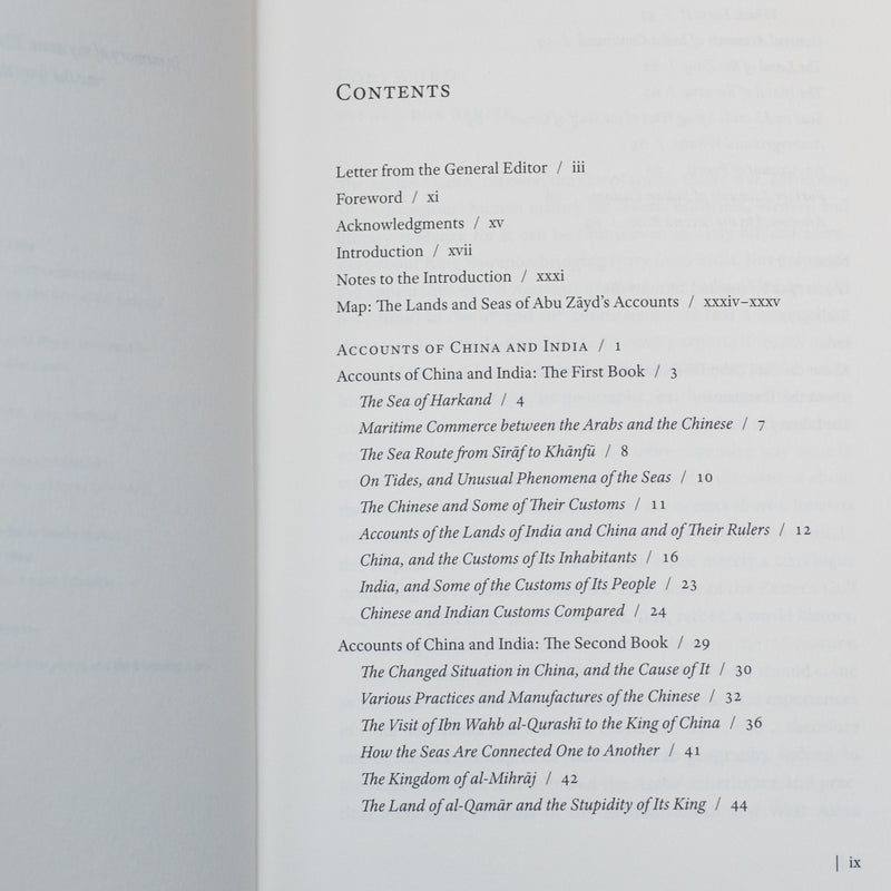 Accounts of China and India