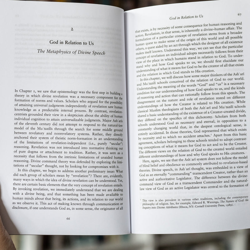 The Foundation of Norms in Islamic Jurisprudence and Theology