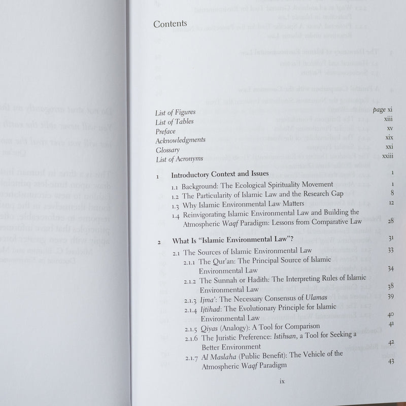 Rediscovery and Revival in Islamic Environmental Law