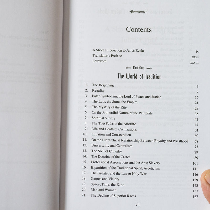 Revolt Against the Modern World