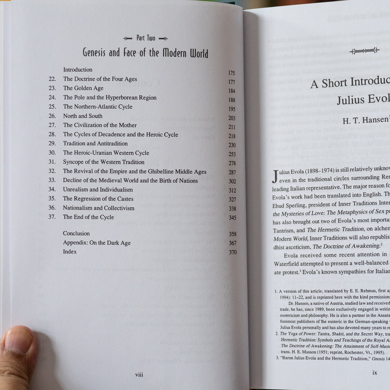 Revolt Against the Modern World