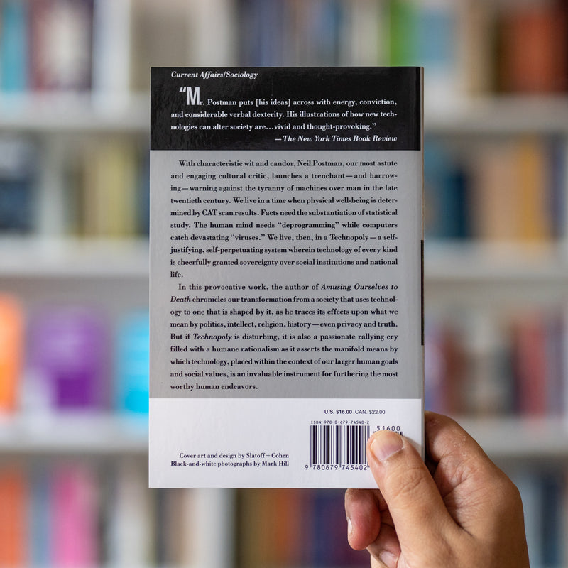 Technopoly: The Surrender of Culture to Technology