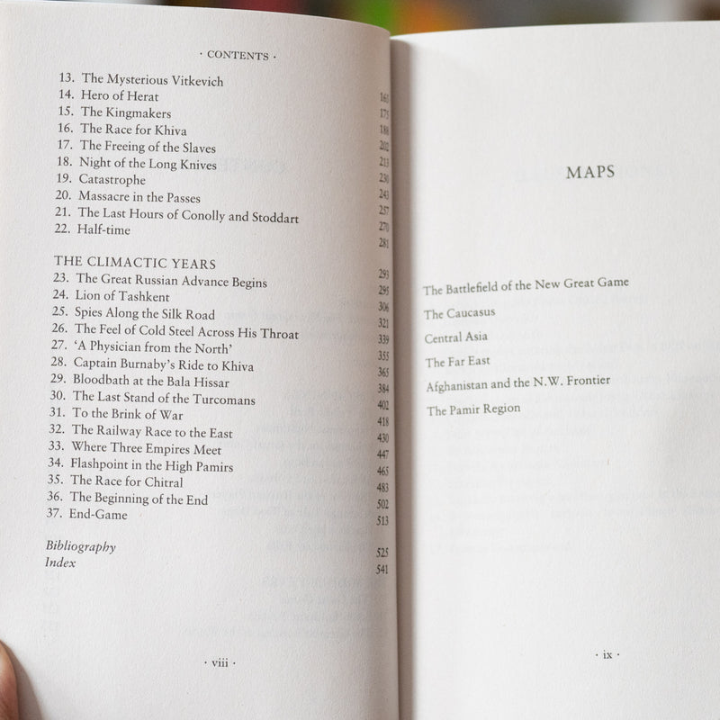 The Great Game: On Secret Service in High Asia