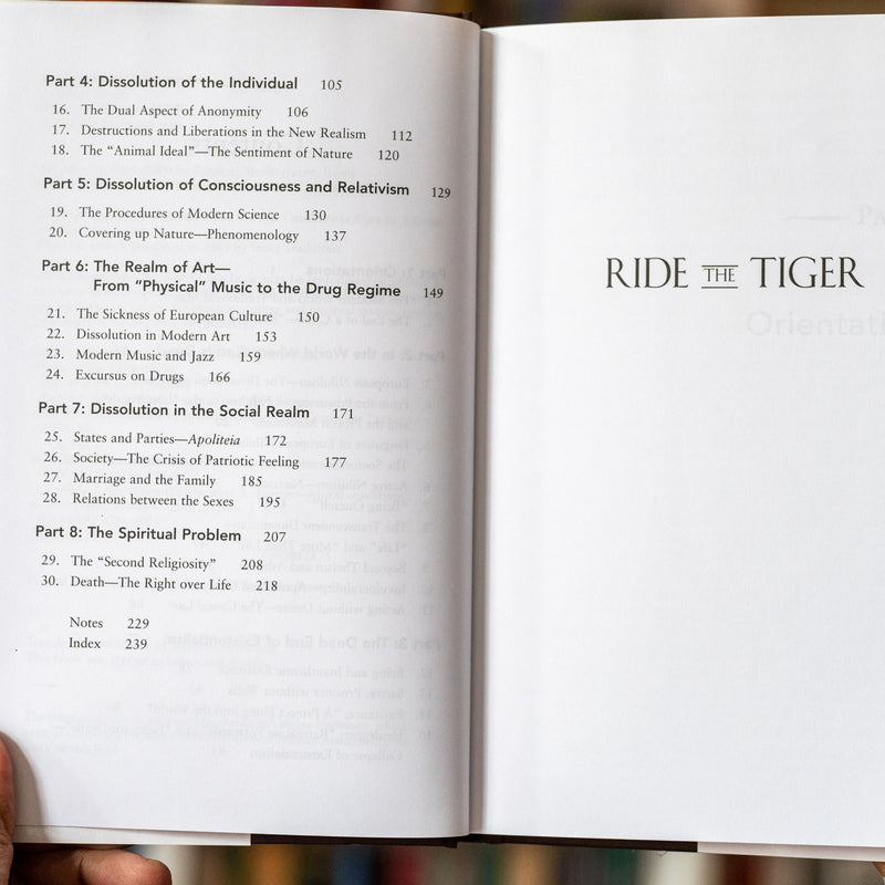 Ride the Tiger: A Survival Manual for the Aristocrats of the Soul