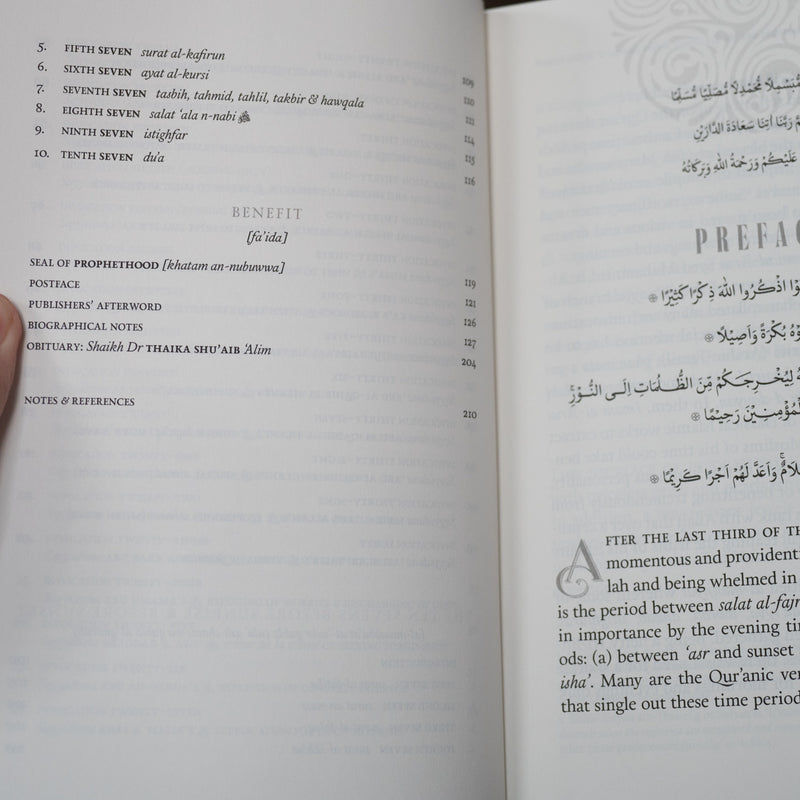 Morning & Evening Invocations and the Ten Sevens before Sunrise & before Sunset