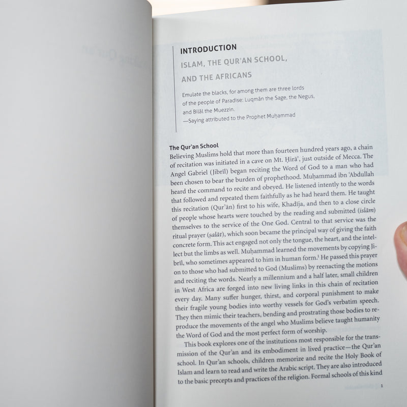 Walking Quran: Islamic Education, Embodied Knowledge, and History in West Africa