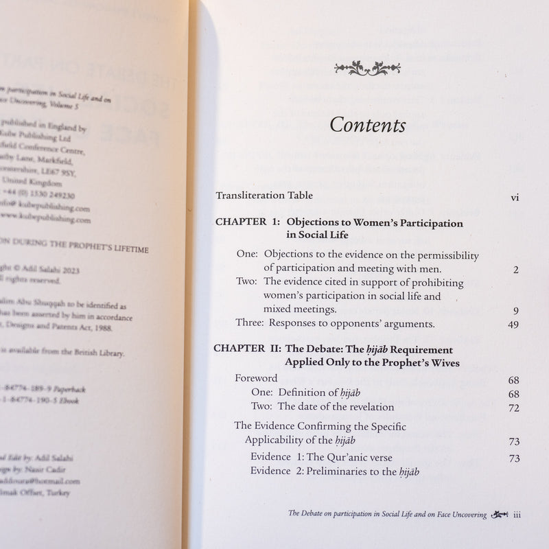 The Debate On Participation in Social Life and on Face Uncovering